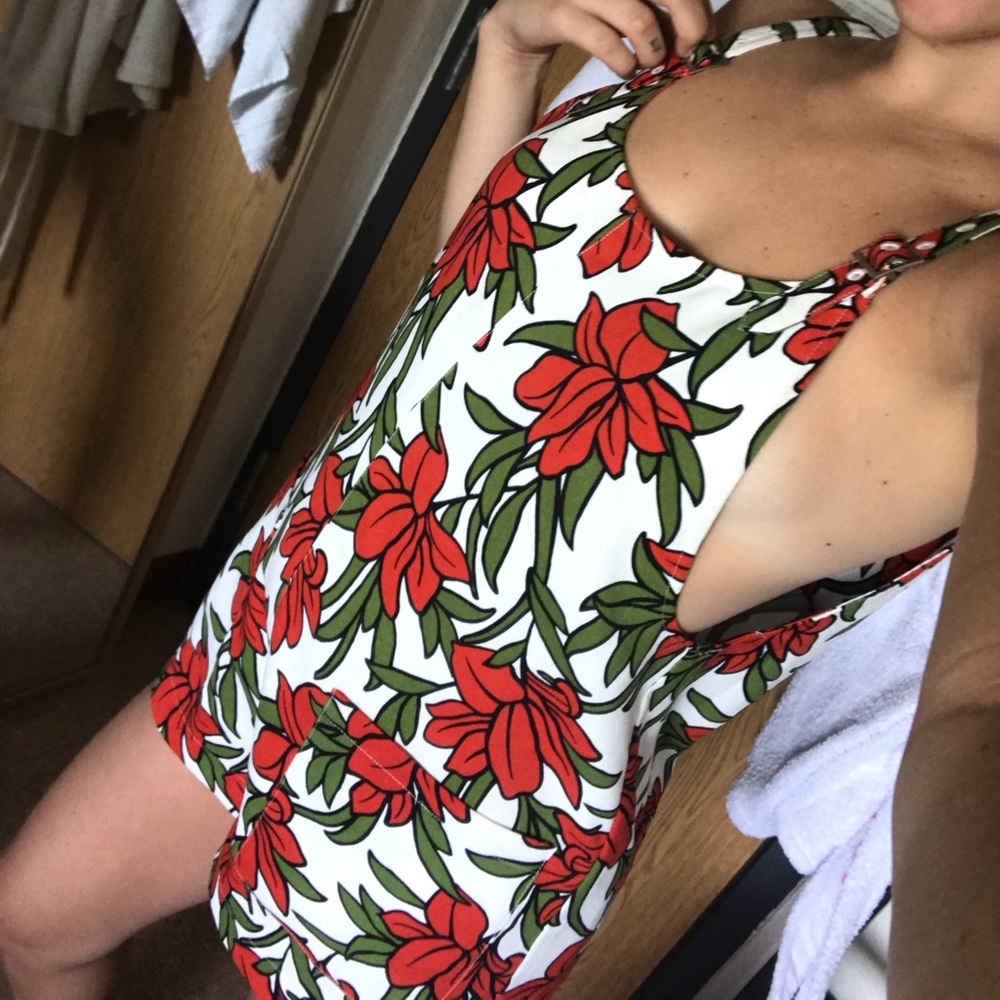 FLORAL OVERALLS